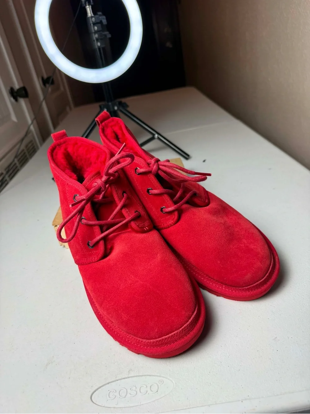 UGG Tasman Red Suede Boots #tasman #suede Sz 10 Men